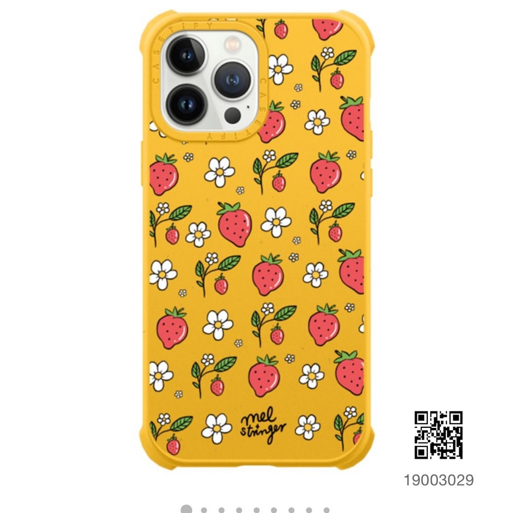 Casetify “Strawberry Summer” Ultra Compostable Case for iPhone 13 Pro Max (NEW)